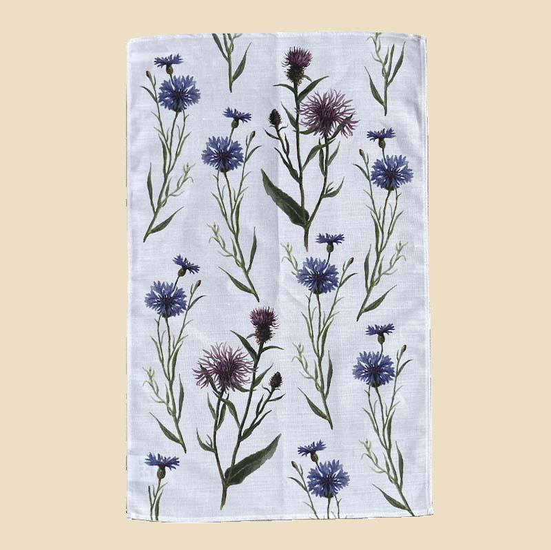 Wildflower Linen Tea Towels