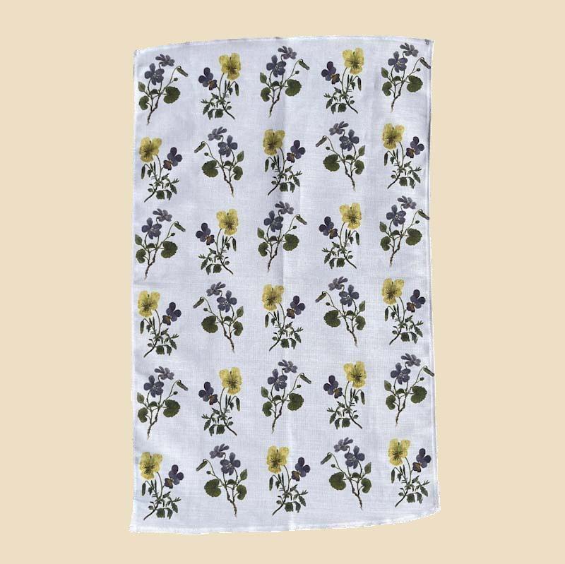 Wildflower Linen Tea Towels