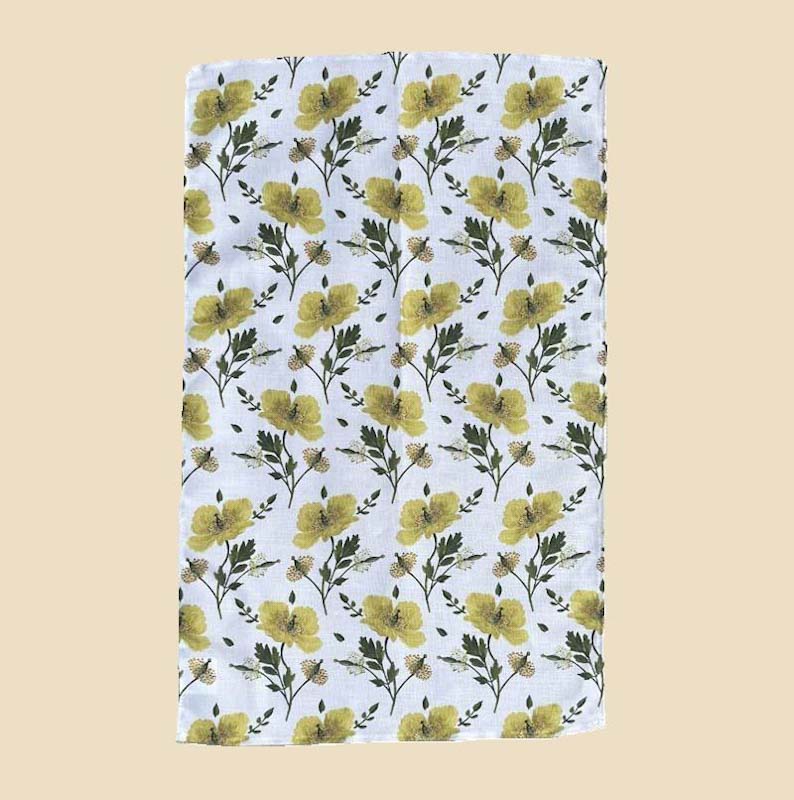 Wildflower Linen Tea Towels