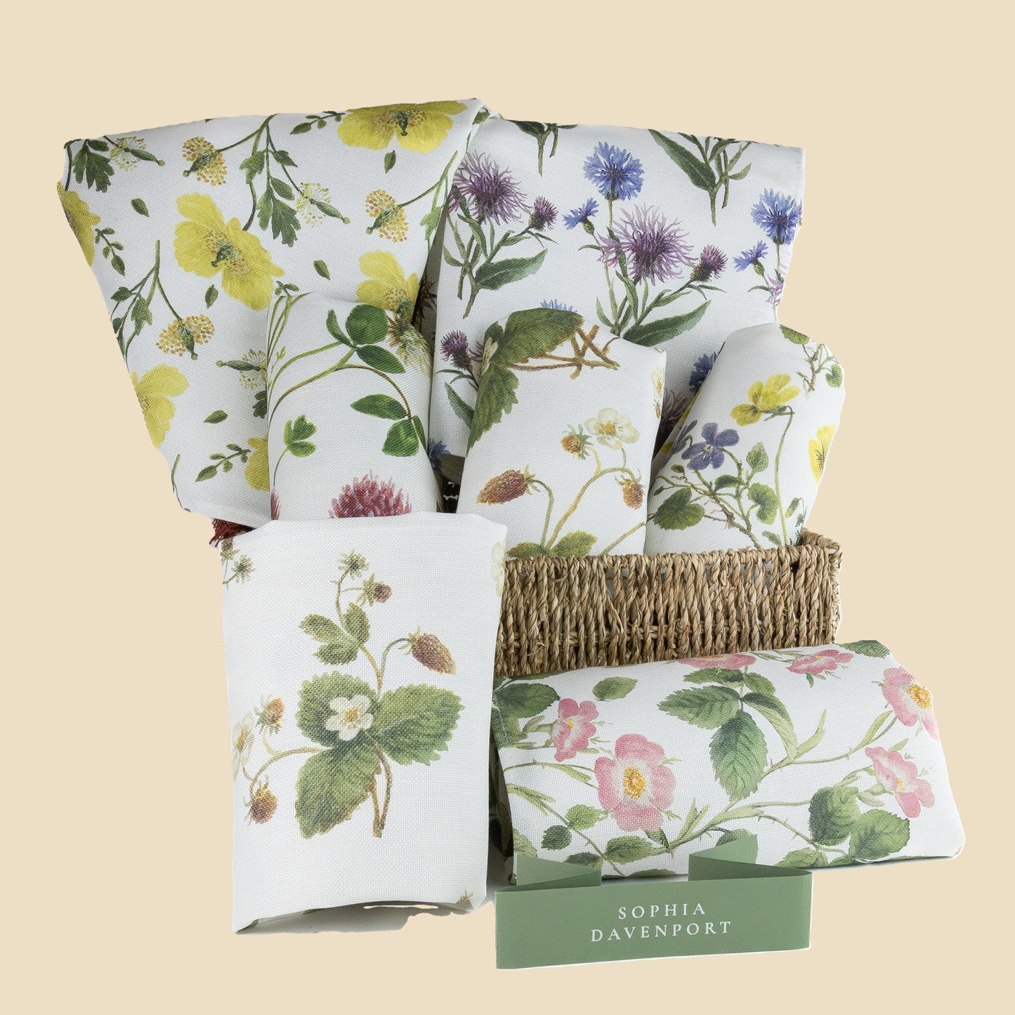 Wildflower Tea Towels