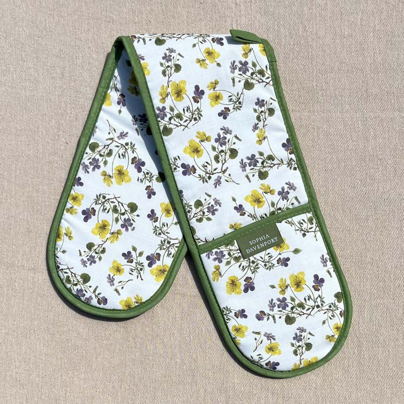 Wildflower Oven Gloves